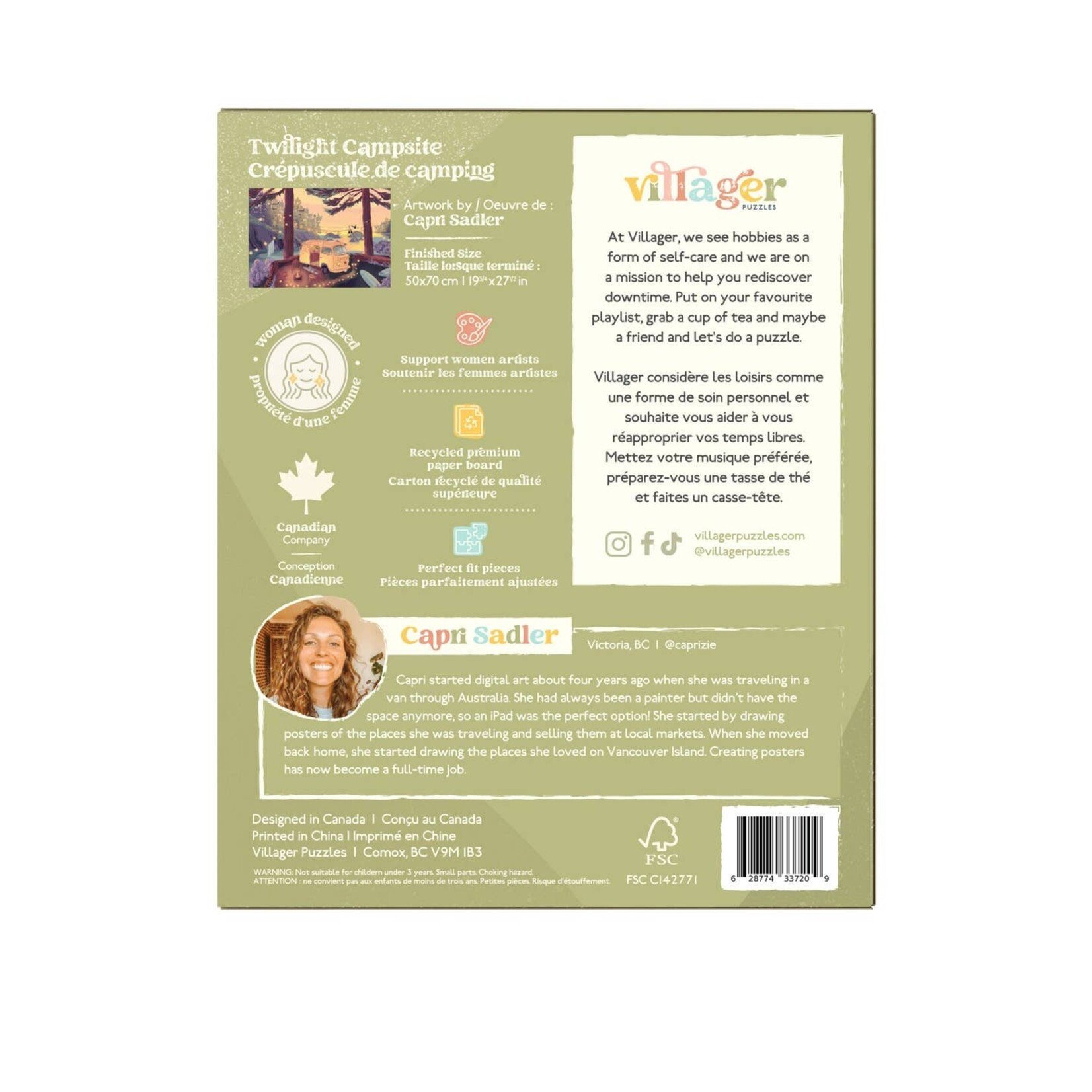 Twilight Campsite - 1000pc. Puzzle