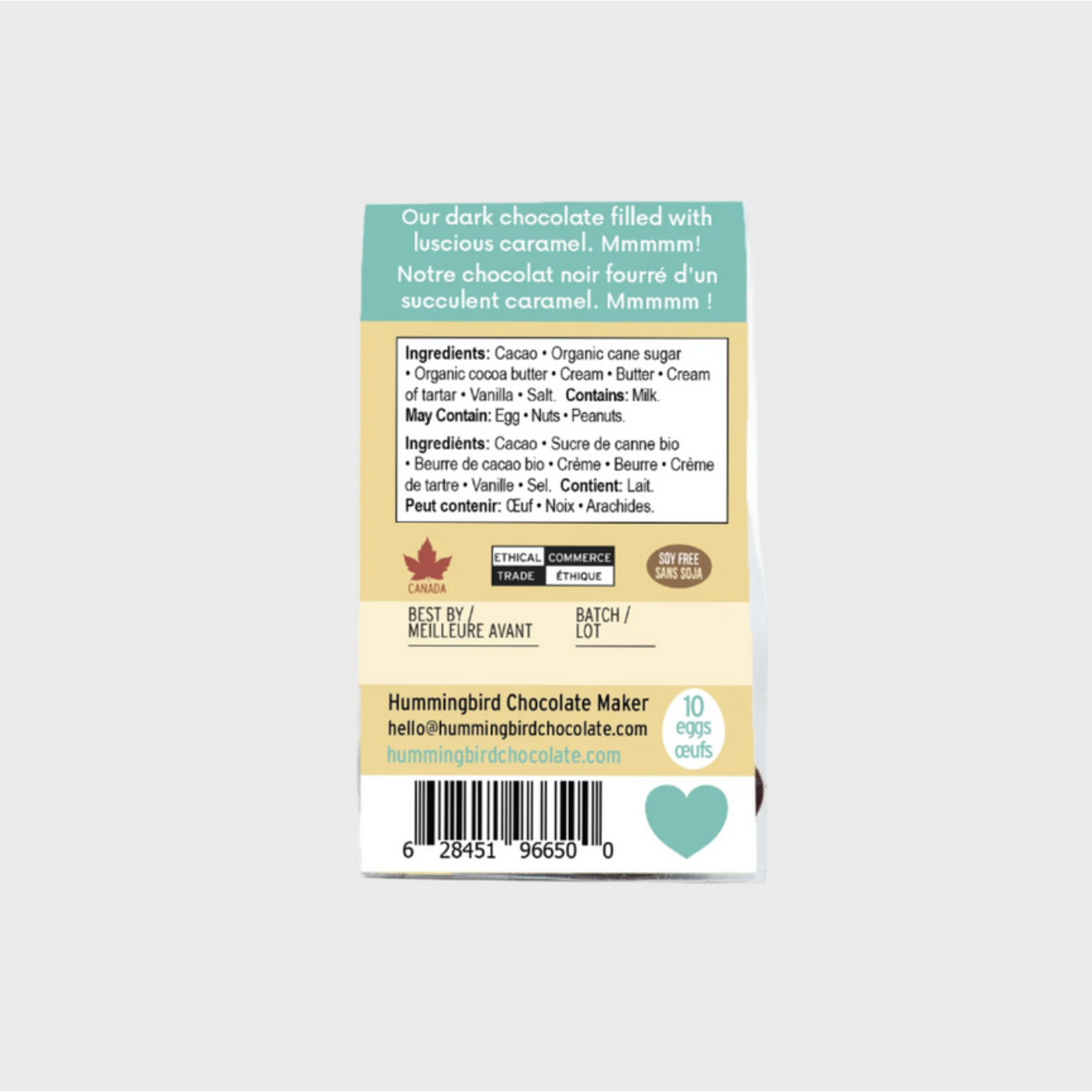 Mini Dark Chocolate Caramel Eggs