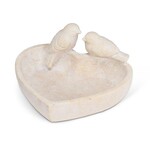 Heart Dish w Birds