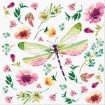Pastel Dragonfly Lunch Napkin