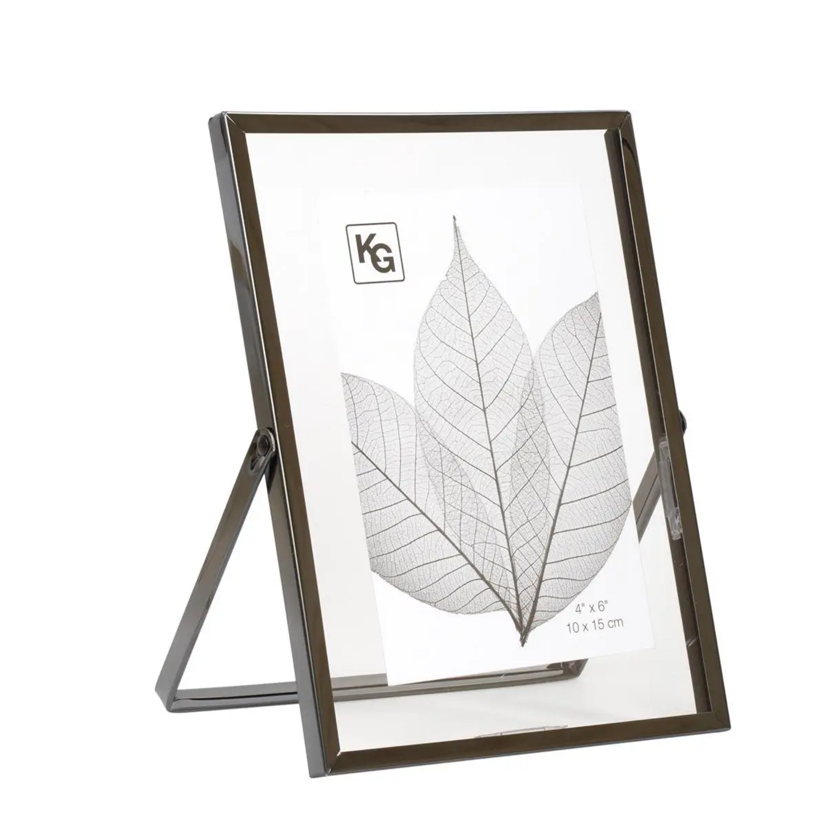 Frame 4x6 Floating Stainless Steel Gunmetal