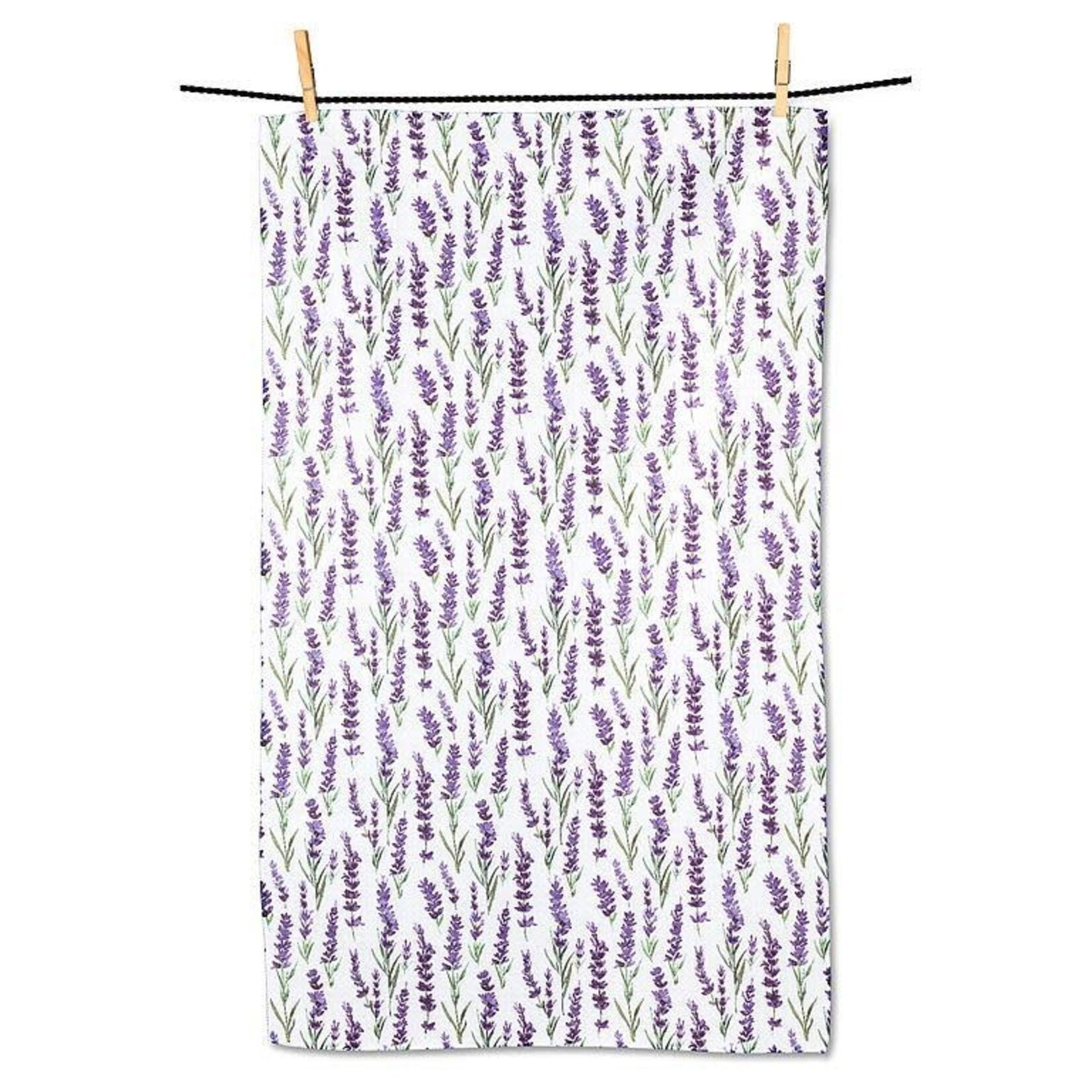 Lavender Double Sided Kitchen Towel