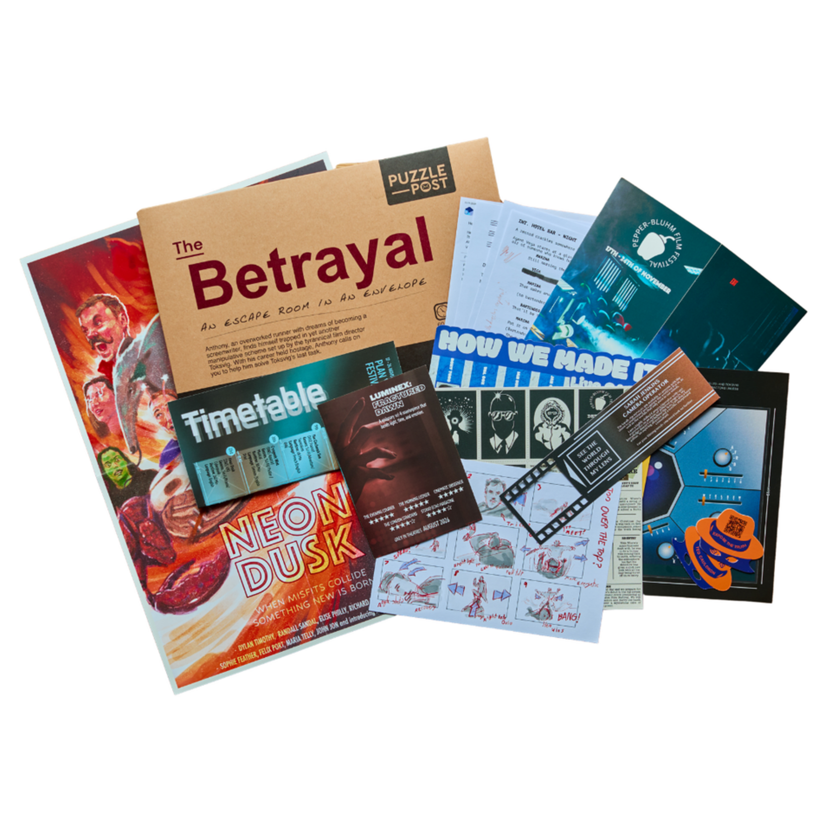 Escape Room in an Envelope - The Betrayal