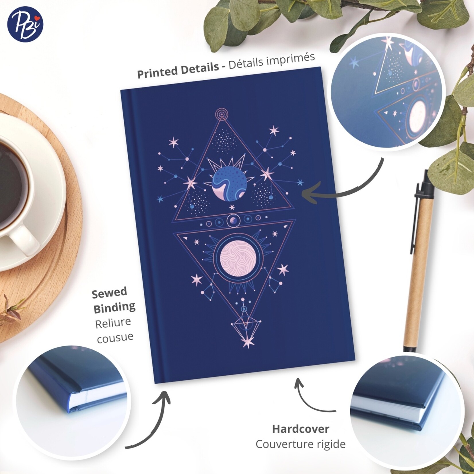 Large Hardcover Astrology Notebook