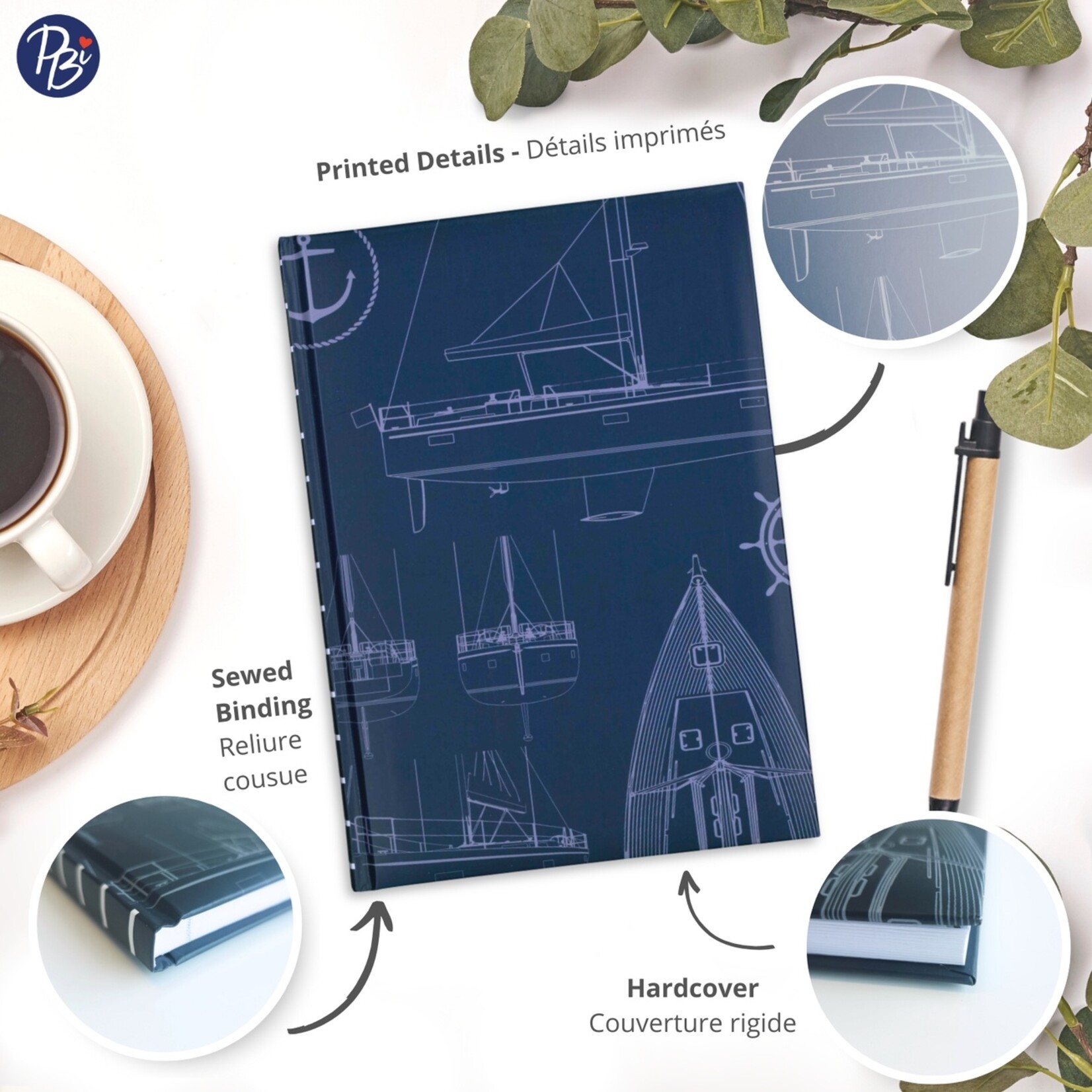 Large Nautical Notebook