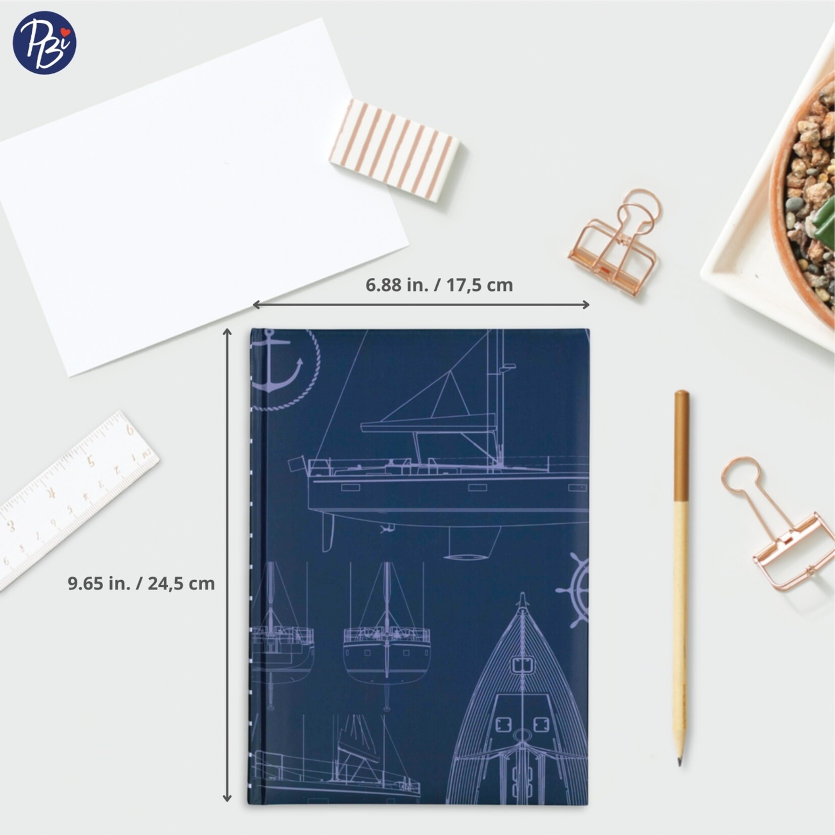 Large Nautical Notebook