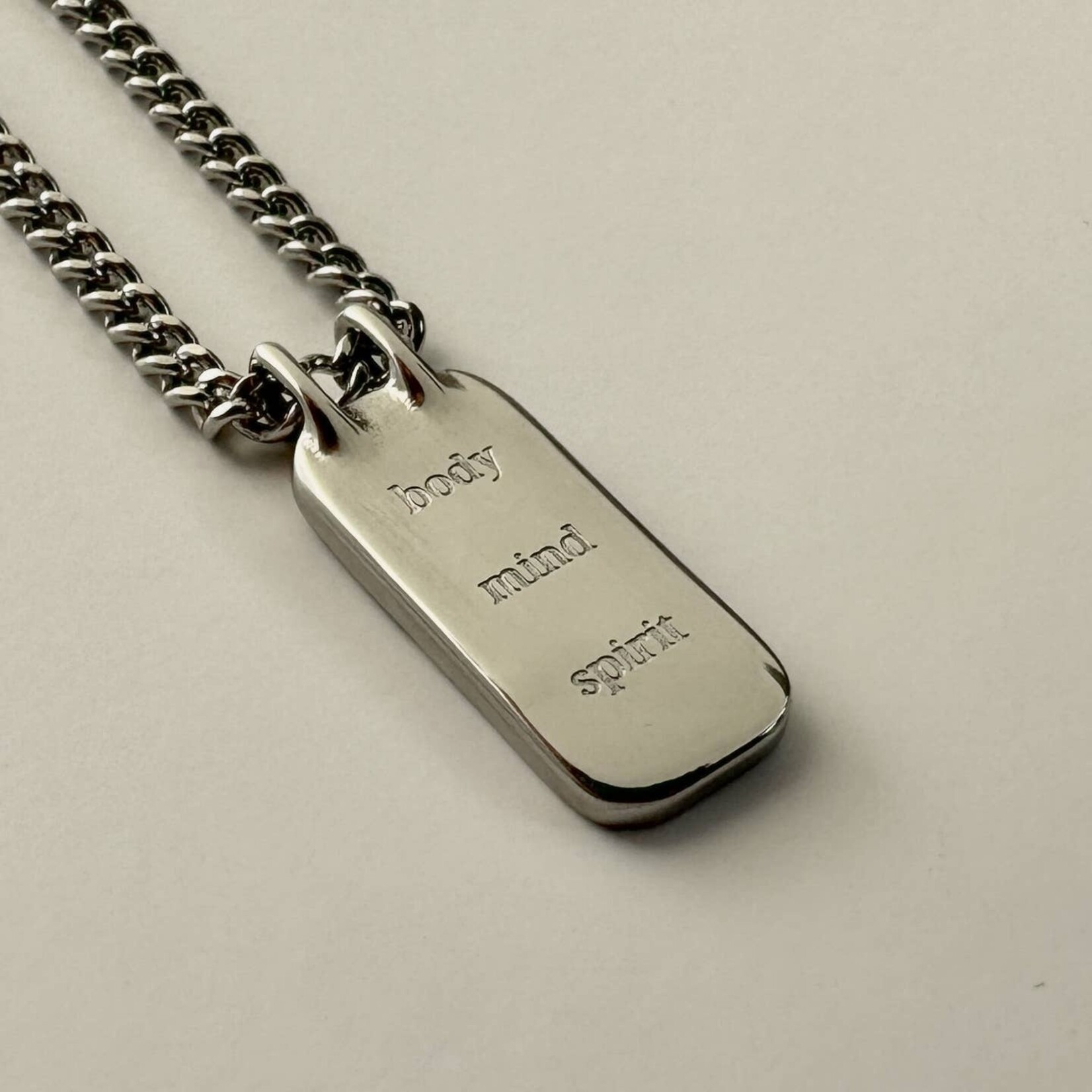 Silver Wellness Necklace