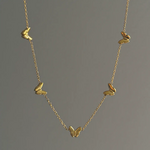 Gold Butterfly Necklace