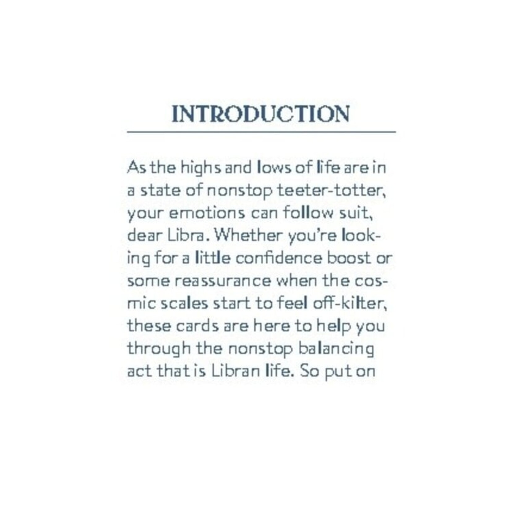 Cosmo Cards - Libra