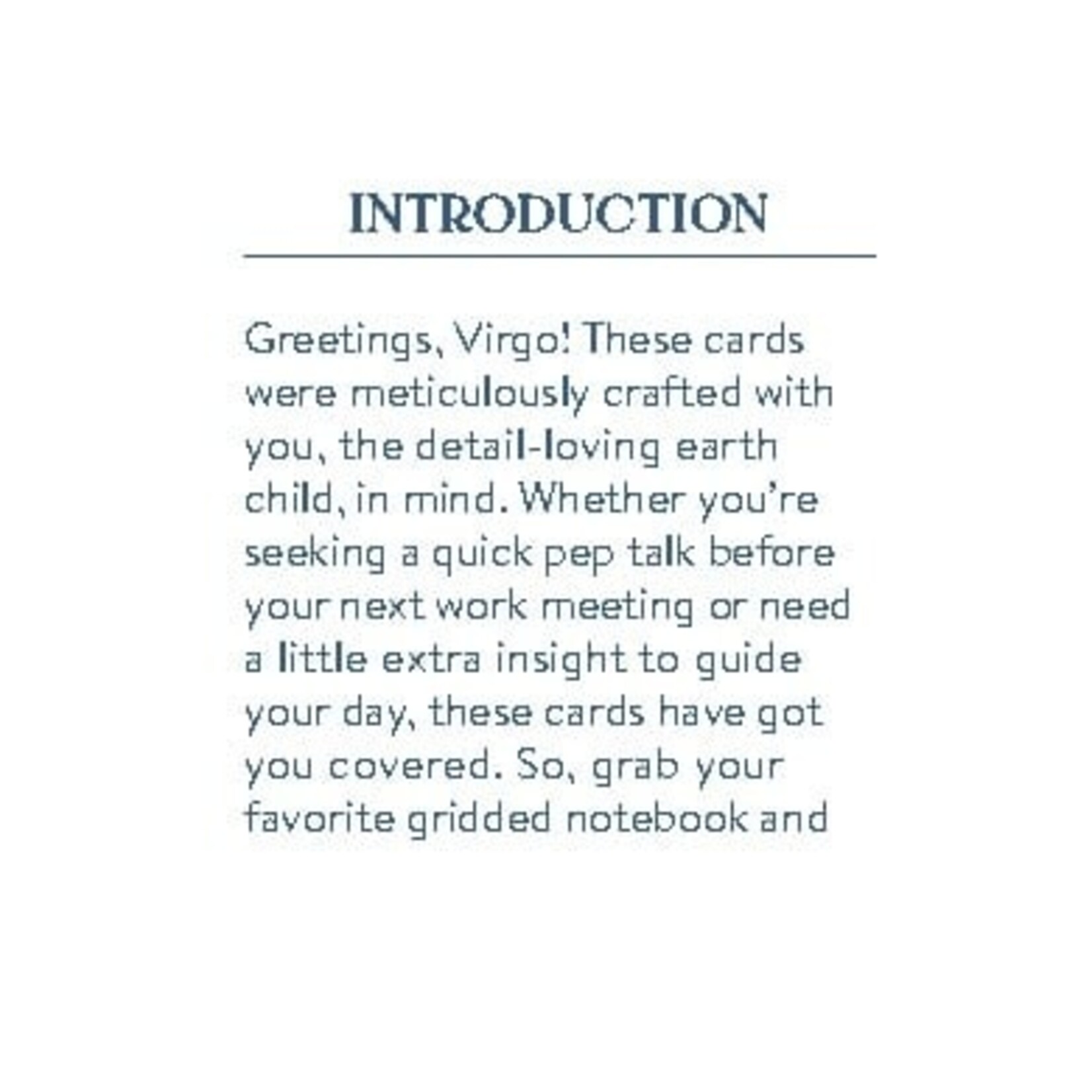 Cosmo Cards - Virgo