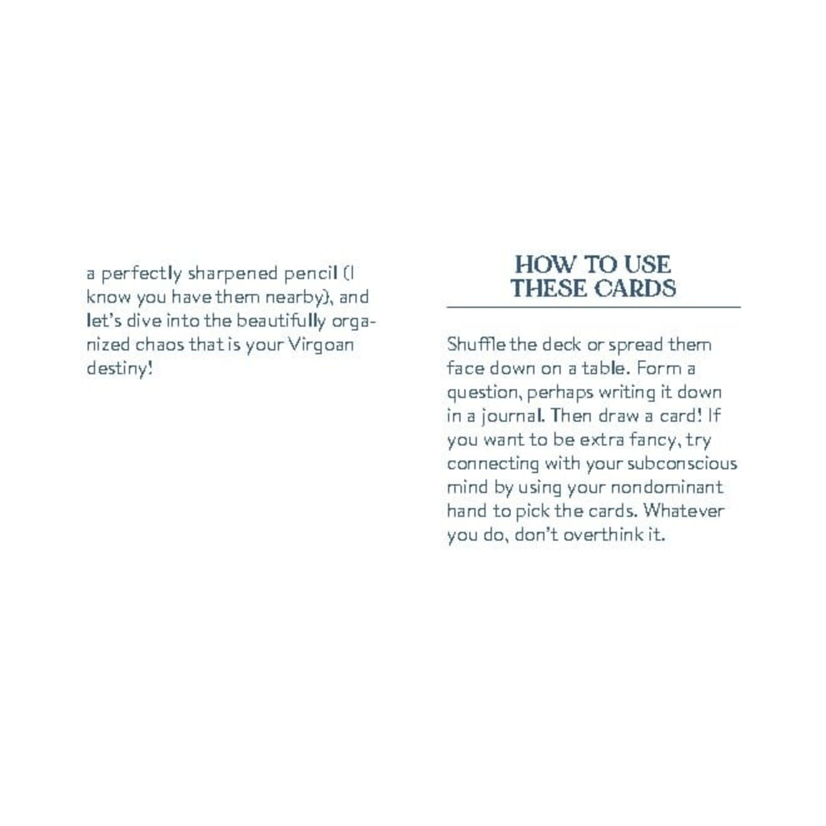 Cosmo Cards - Virgo