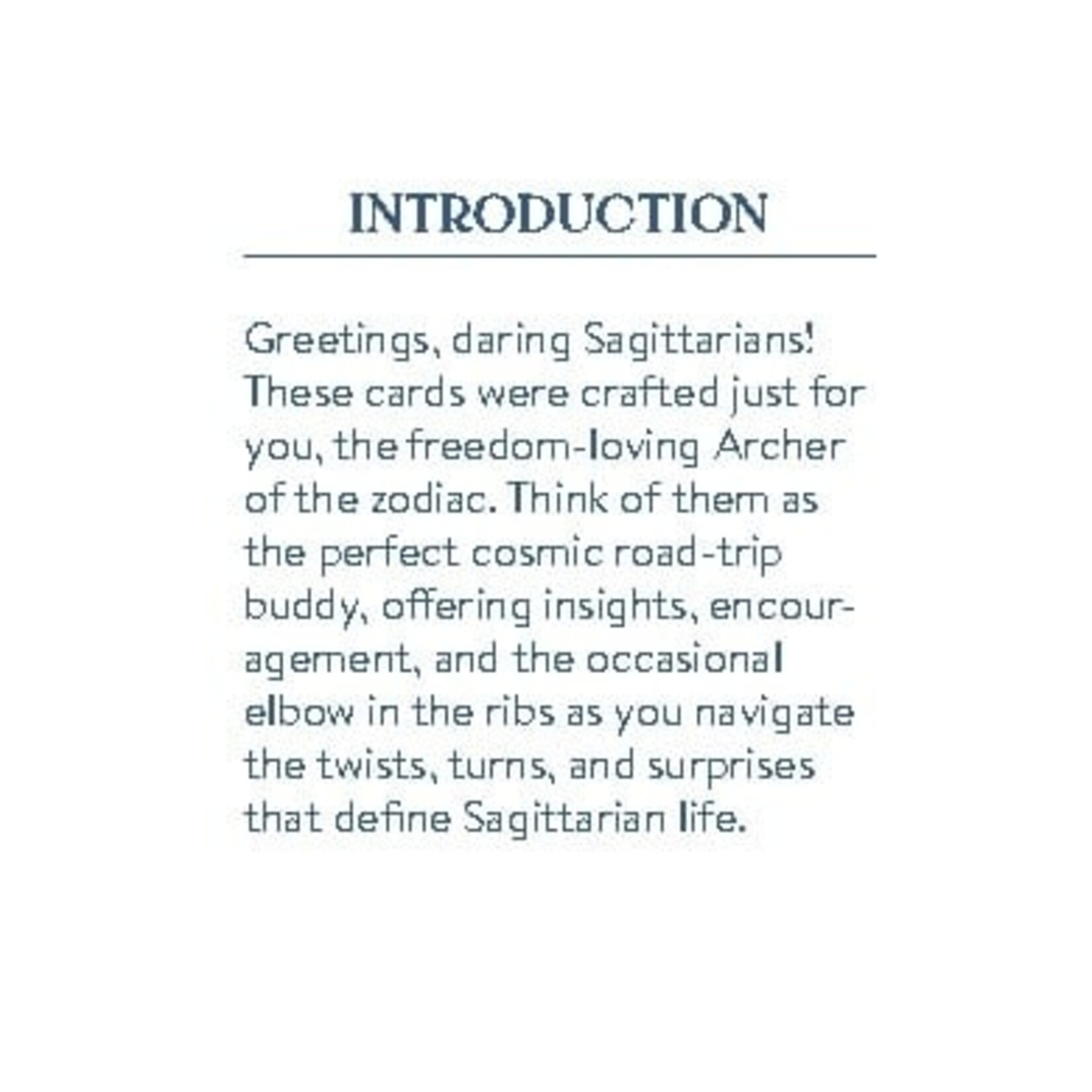 Cosmo Cards - Sagittarius