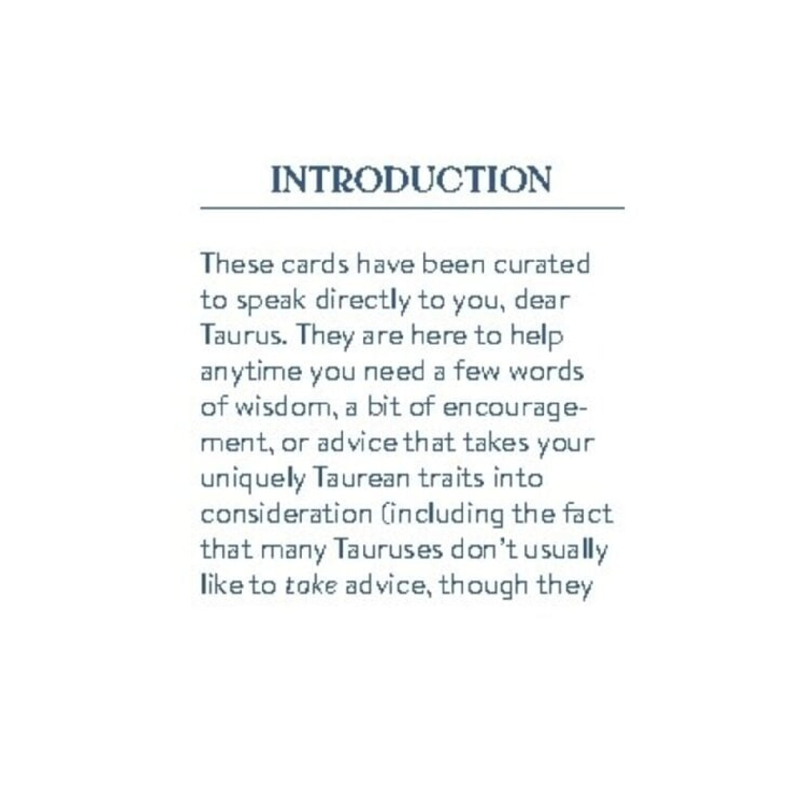 Cosmo Cards - Taurus