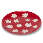 Red Maple Leaf Plate