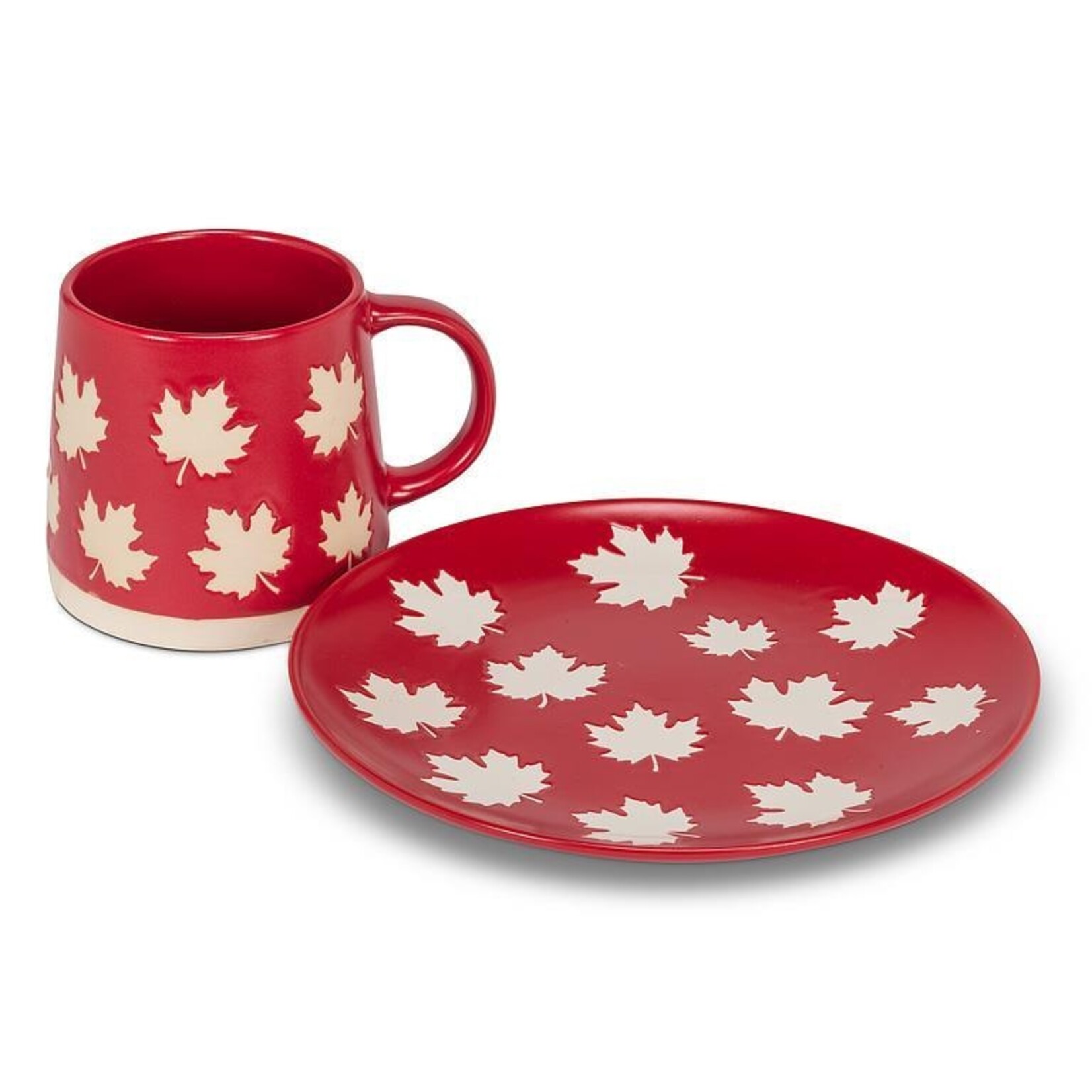 Red Maple Leaf Plate