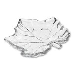 Glass Maple Leaf Plate