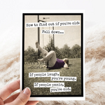 How To Find Out If You're Old Card
