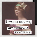 Magnet I Wanna Be Nice But Everyone Annoys Me