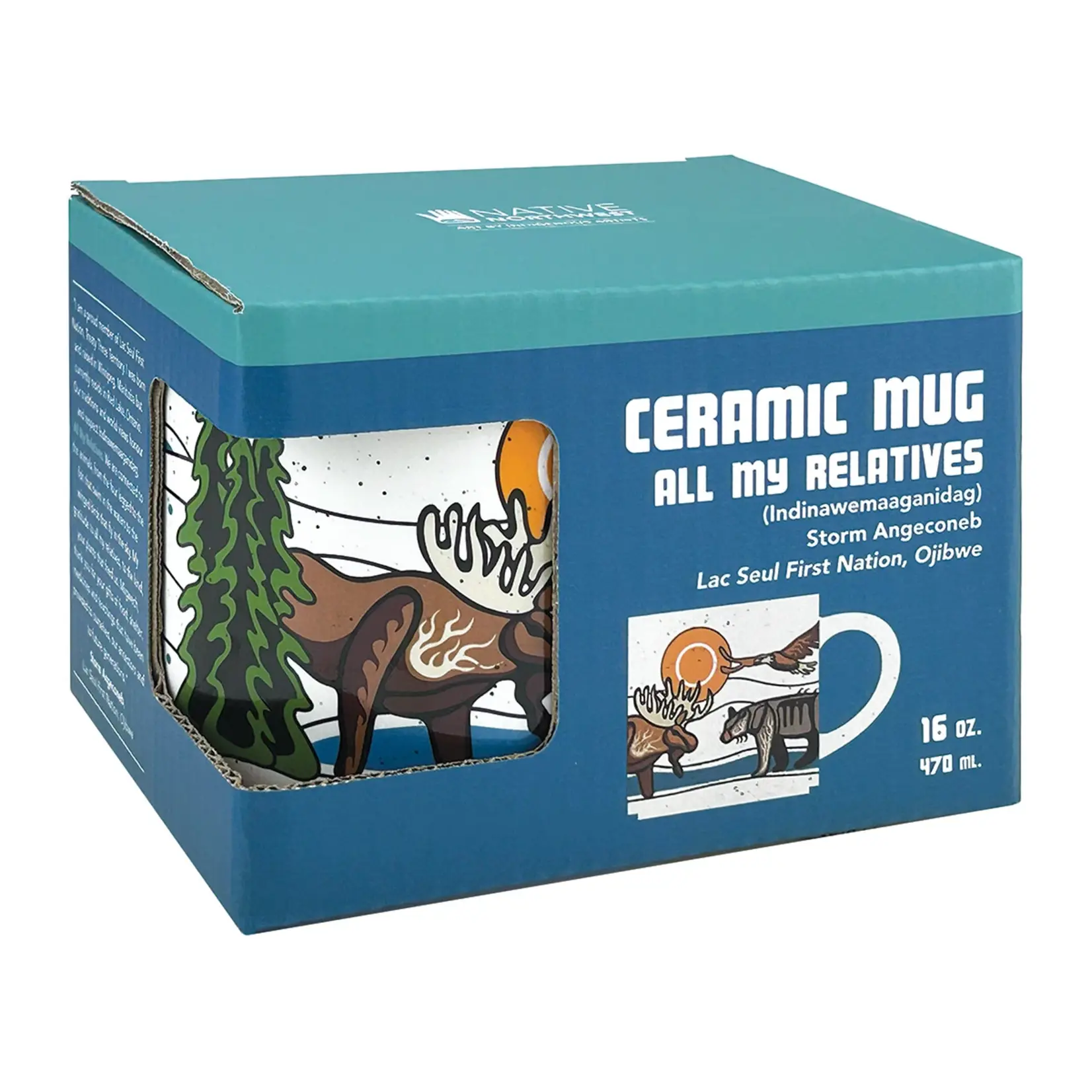 All My Relatives Mug - Storm Angeconeb