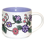 Ojibwe Florals Mug - Storm Angeconeb