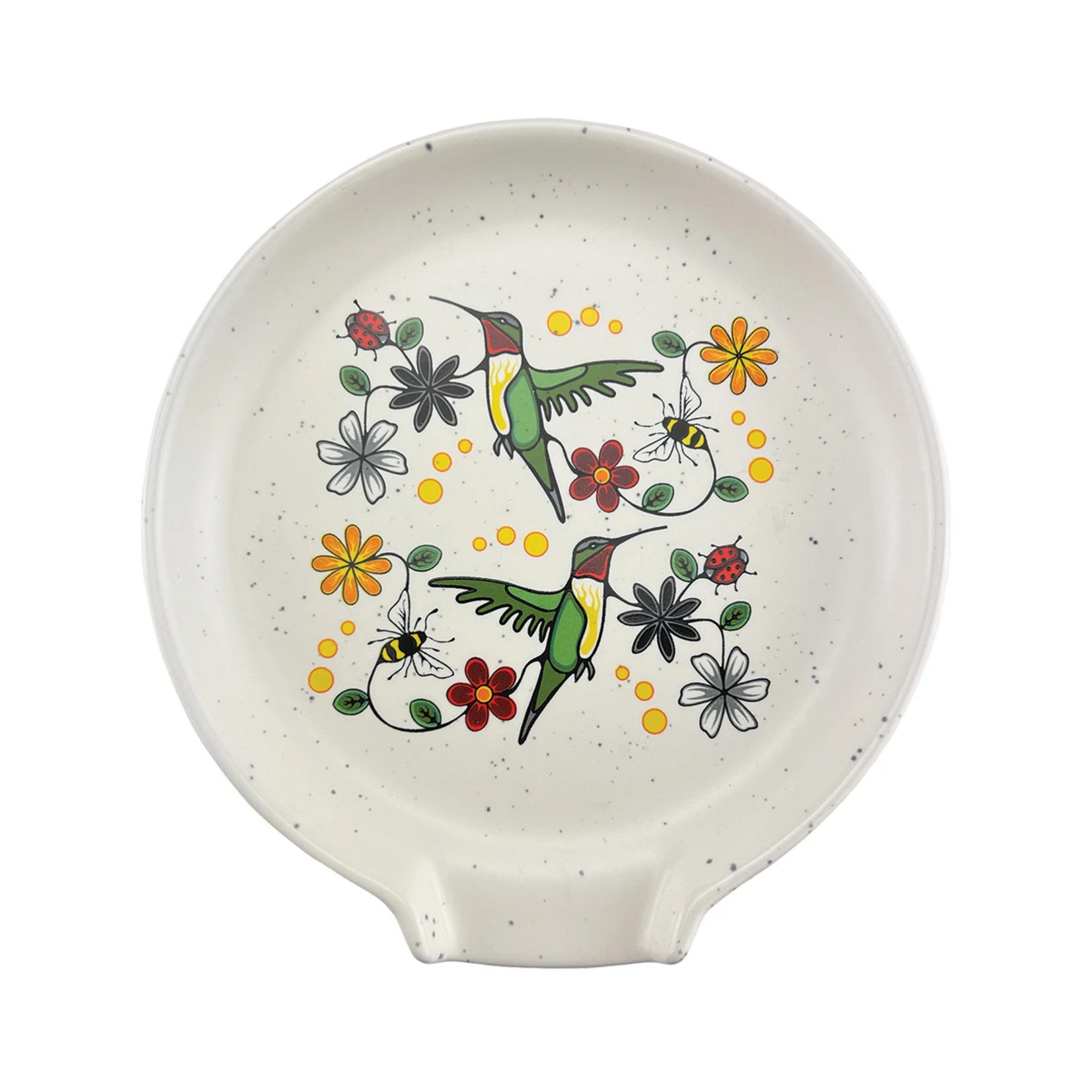 Hummingbird Spoon Rest - Storm Angeconeb