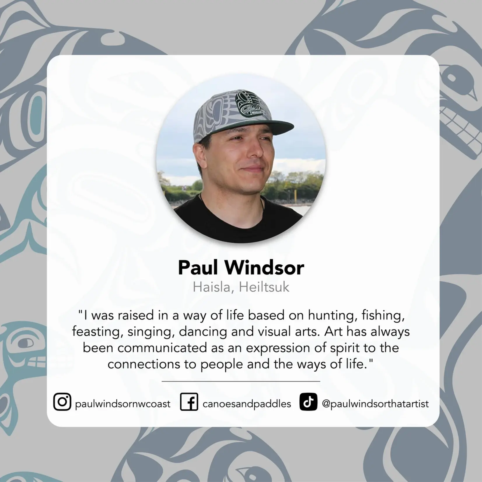 Indigenous Maple Tea Towel - Paul Windsor