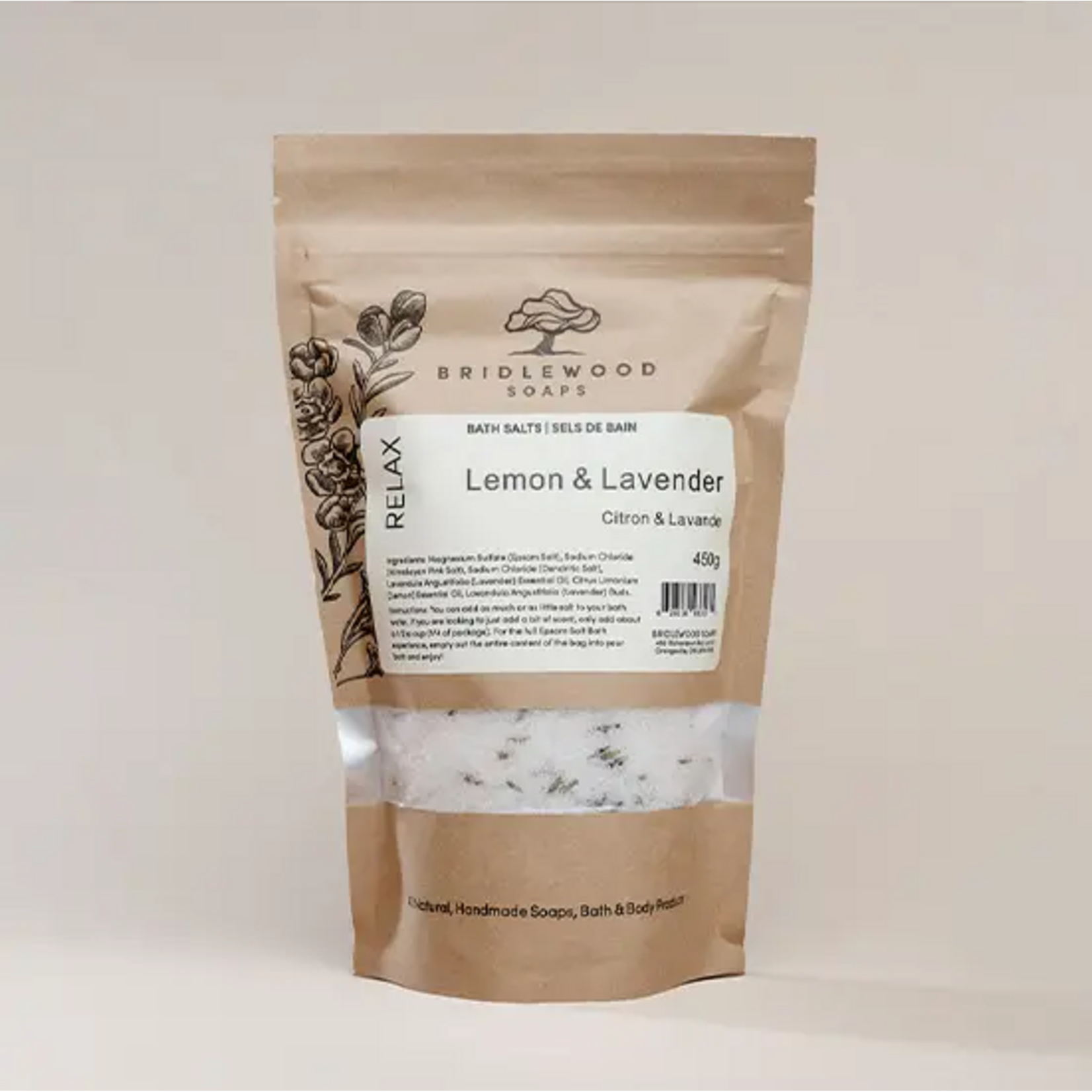 Relax - Lemon & Lavender Bath Salts