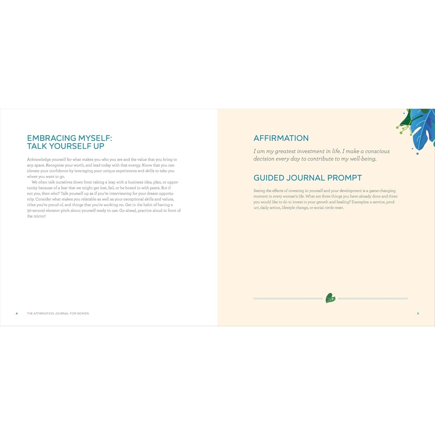 The Affirmation Journal for Women