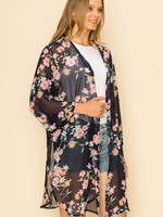 Soft Floral Kimono