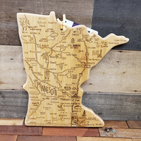 Cutting Board Minnesota State Shape Destination