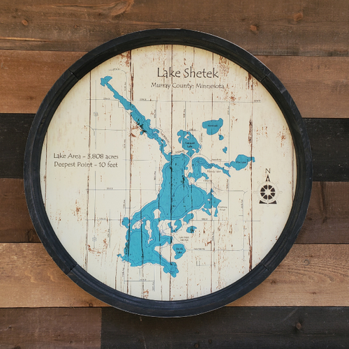 Lake Shetek Map