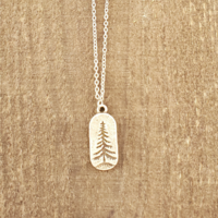 Silver Tree Necklace