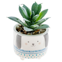 Mini Succulent Pot - Dog