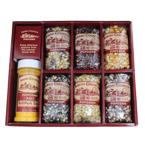 Amish Country 6 Pack Variety Popcorn with Salt