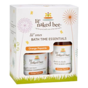 Lil' Naked Bee Bath Time Essentials Set