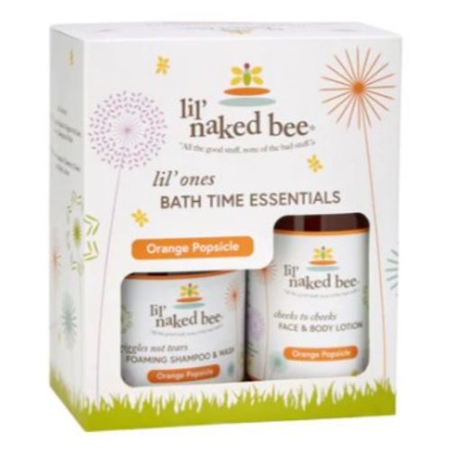 Lil' Naked Bee Bath Time Essentials Set Lil' Naked Bee Bath Time Essentials Set