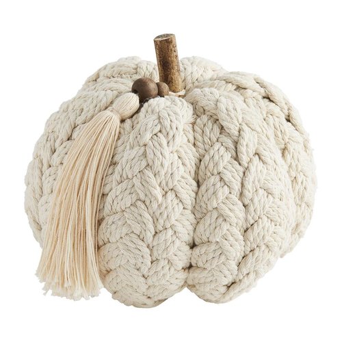 Cream Braided Pumpkin Cream Braided Pumpkin