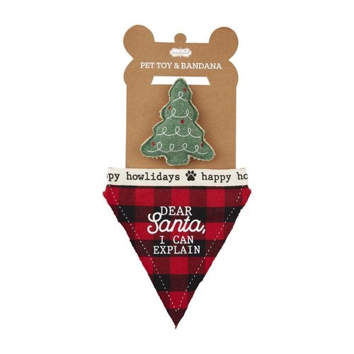 Dear Santa Toy Bandana Set Dear Santa Toy Bandana Set