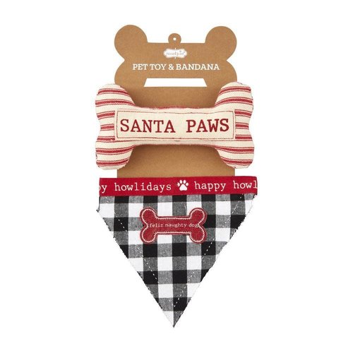 Feliz Naughty Toy Bandana Set Feliz Naughty Toy Bandana Set