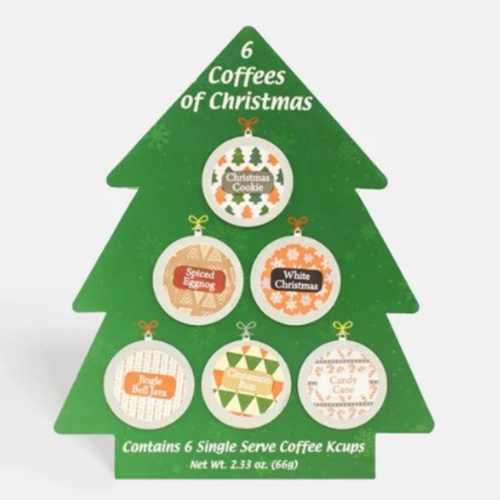 6 K-Cup Christmas Coffee Gift Box 6 K-Cup Christmas Coffee Gift Box