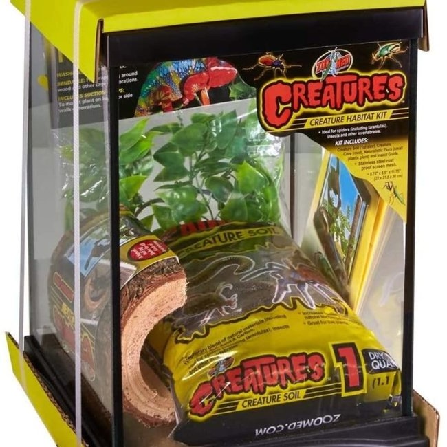 Zoo Med Creatures Habitat Kit 3 Gal Terrarium