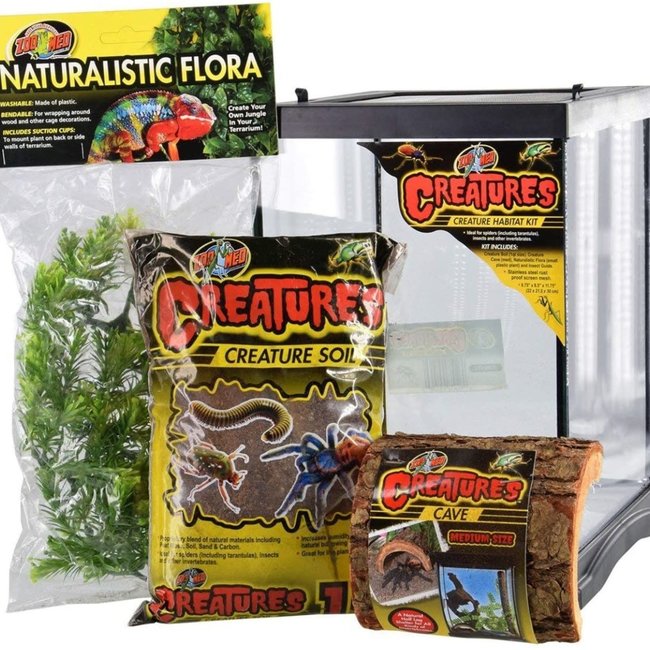 Creatures Habitat Kit 3 Gal Terrarium