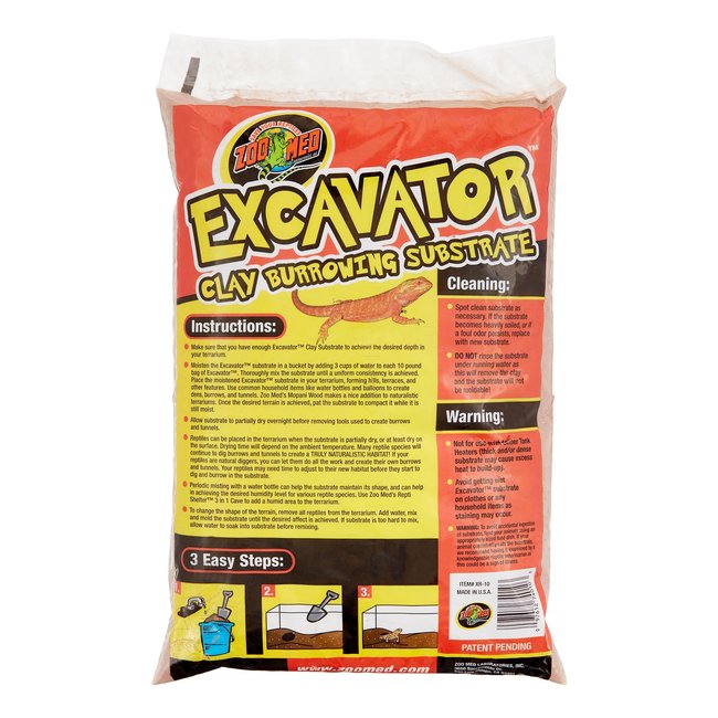 Zoo Med Excavator Clay Burrowing Substrate