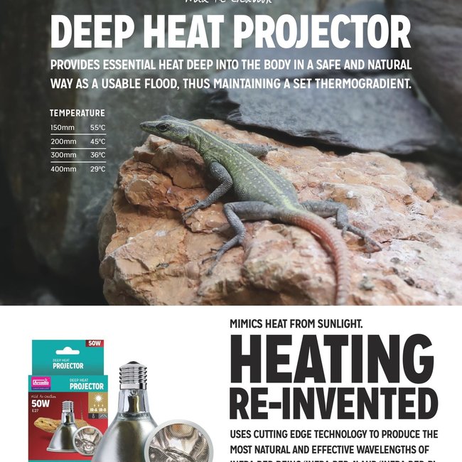 Arcadia Deep Heat Projector 80 Watt