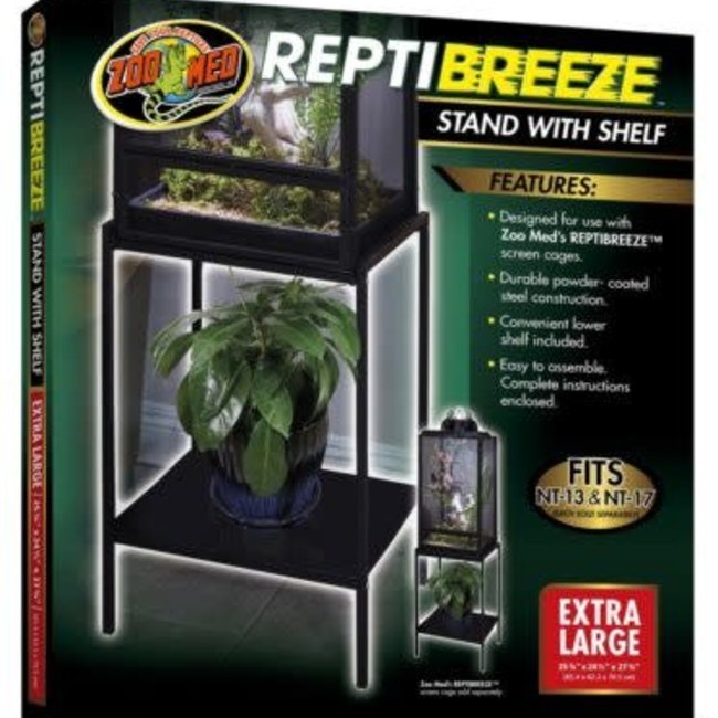 Zoo Med ReptiBreeze Stand with Shelf