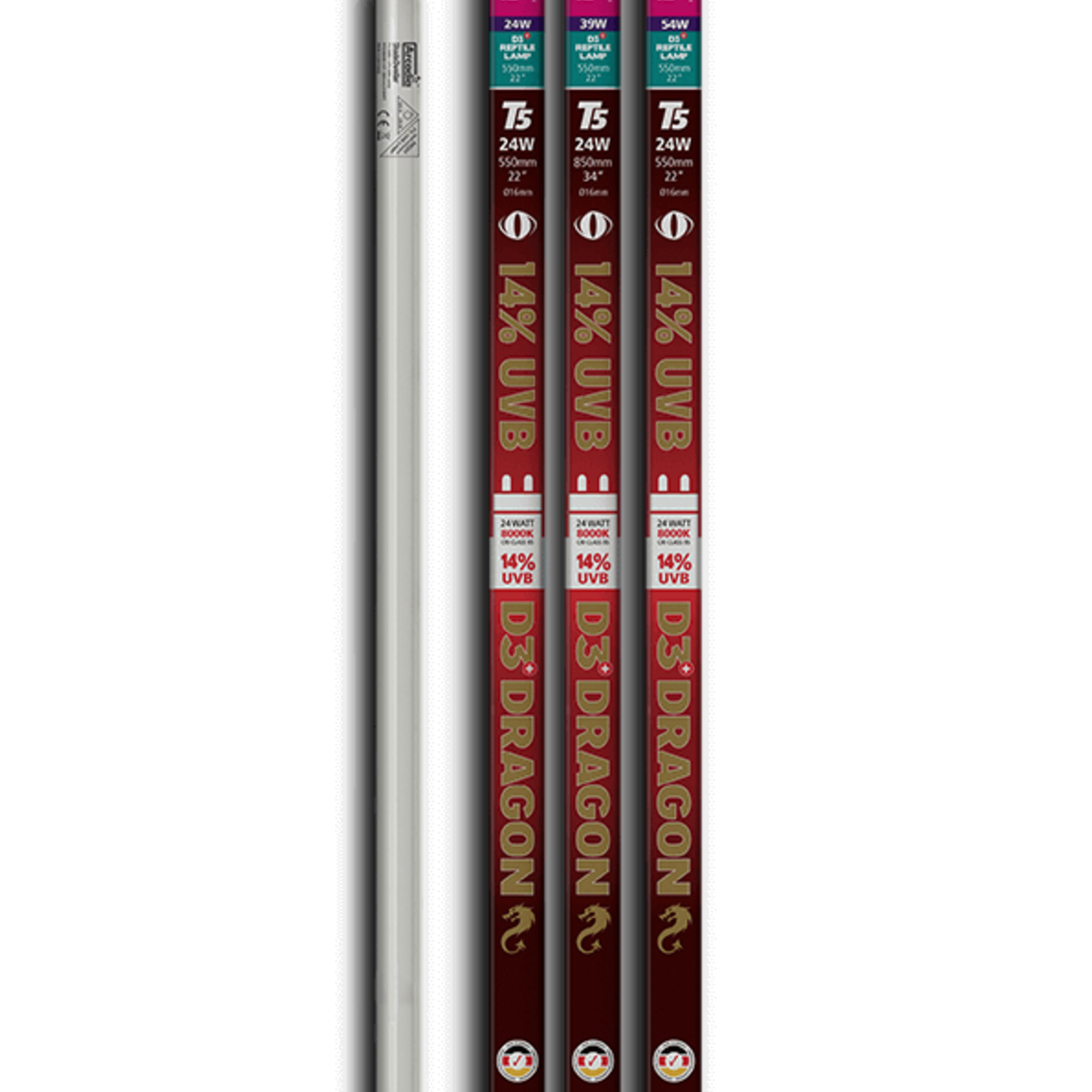 Arcadia ProT5 UVB 14 Dragon Lamp Kits Roonami