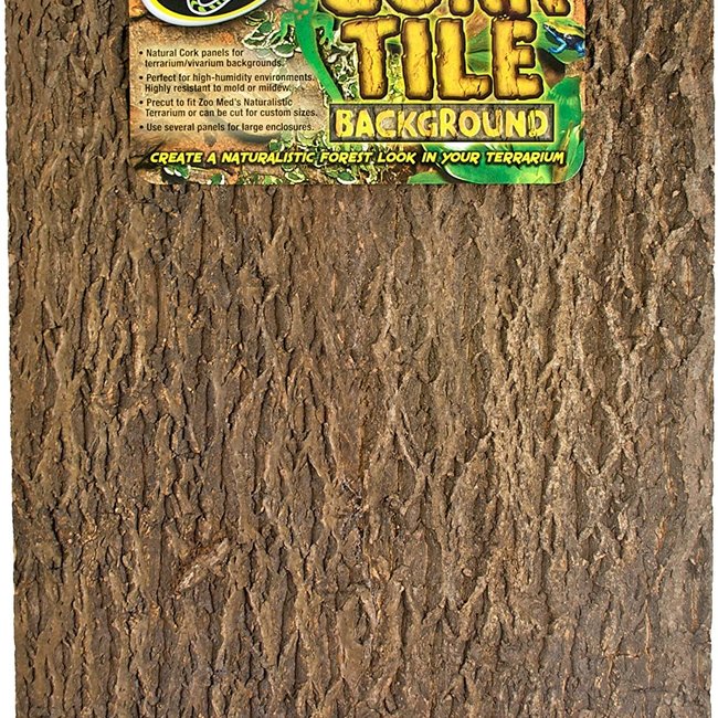 Zoo Med Natural Cork Tile Background 18" x 24"