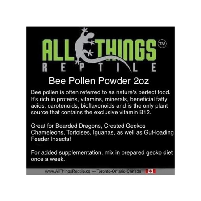 All Things Reptile ATR Bee Pollen Powder 2oz