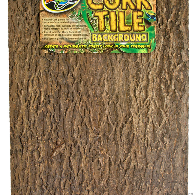 Zoo Med Natural Cork Tile Background 18" x 18"