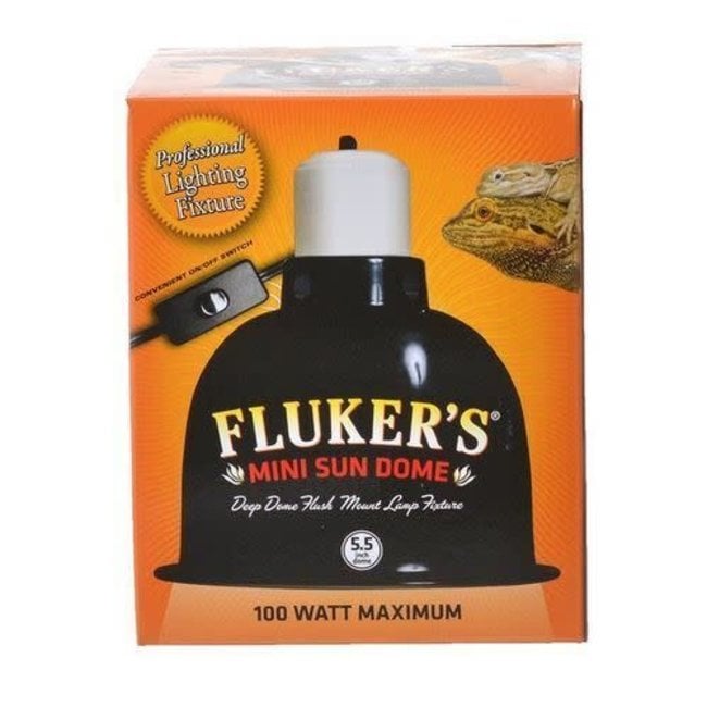 Flukers Mini Deep Dome Lamp 5.5"